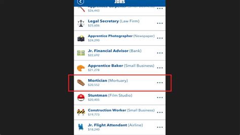 bitlife mortician|BitLife Careers and Jobs Guide